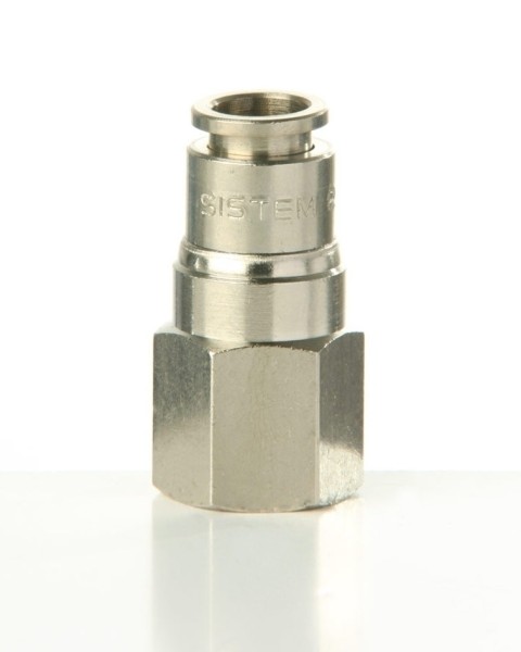 Aufschraubanschluss 6 mm - zyl. 1/8'' BSP