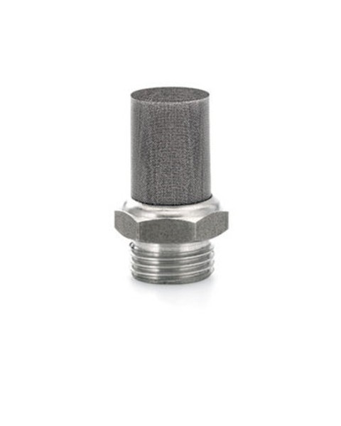 Edelstahl-Einschraub-Schalldämpfer 1/8"