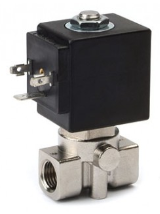 Edelstahl 2/2-Wege-Magnetventil. 1/2''.NC.230VAC.