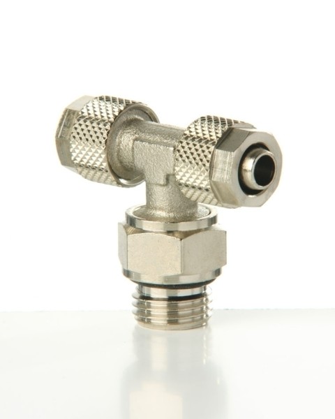 Schnellverschraubung T-Einschraubanschluss drehbar