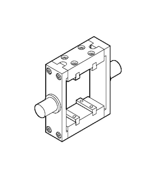 Mittelbefestigung für ISO6431- Zylinder Serie CZ D