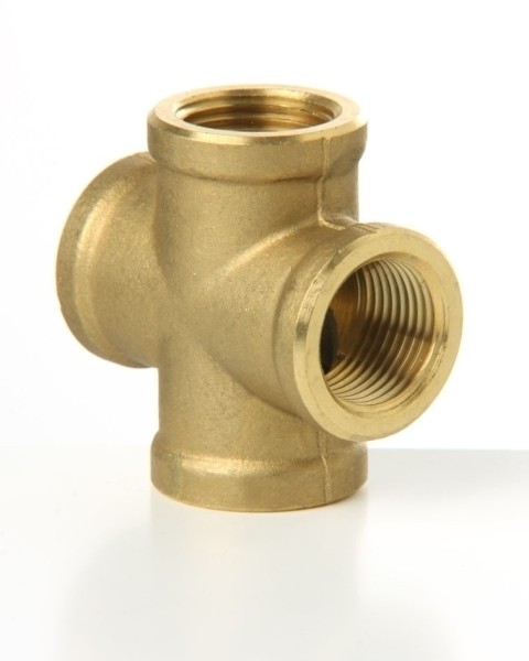 Kreuz-Muffen-Anschlüsse zyl. BSP 11/2''