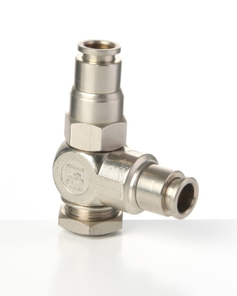 Drossel-Schott-Winkel- Steckverbinder 6 mm, mit