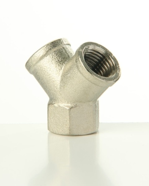 Y-Muffenanschluss zyl 3/8'' - 3/8'' BSP