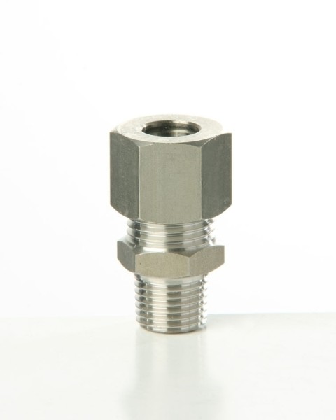 ger. Einschraubverschraubung 8 - 1/4'' kegel. VA