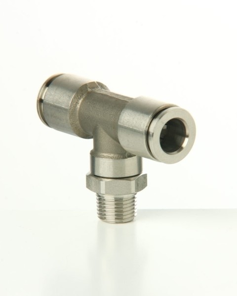 T-Einschraubanschluss 10 mm - kegelig 3/8'' BSP Ed