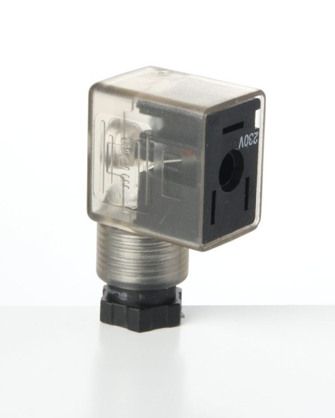 Stecker mit LED und VDR für 24V