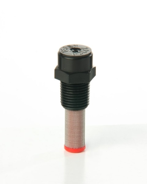 Conical-Spray-Düse mit Filter 80° rot 1/8" NPT