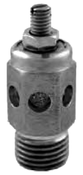 Einschraubdrossel mit Schalldämpfer 1'', Edelsta