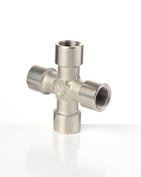 Kreuz-Anschluß 4 x 3/8''AG