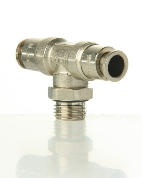 T-Einschraubanschluss 10 mm- zyl. 1/2'' BSP