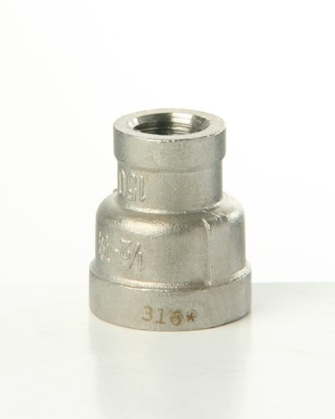 Reduzieranschlussmuffe 1"- 1/4'' VA zyl. IG