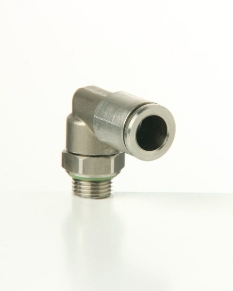 Edelstahl-Steckverbinder, 12 mm-1/2",zyl.