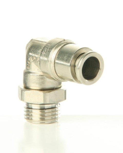 Winkel-Einschraubanschluss zyl. 12 mm - 3/8'' BSP