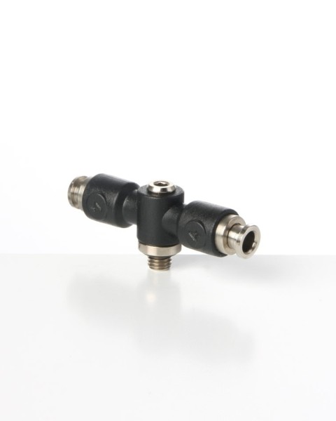 T-Einschraubanschluß Kunststoff 4 mm - M 6 x 1
